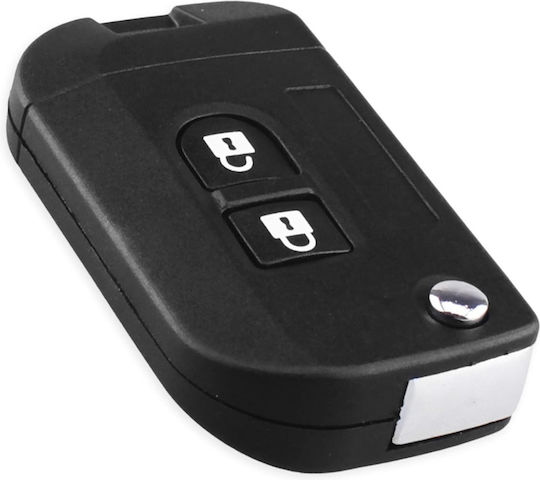 Husă Pliabilă Pentru Chei Auto Compatibilă Nissan Qashqai Micra Navara Almera Primera Note Juke X-trail Pathfinder