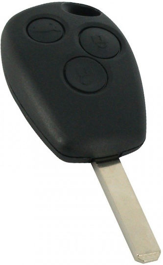 Husă Pentru Chei Auto Compatibilă Renault Clio Megane Laguna Dacia Logan Duster Sandero 3 Butoane Va6