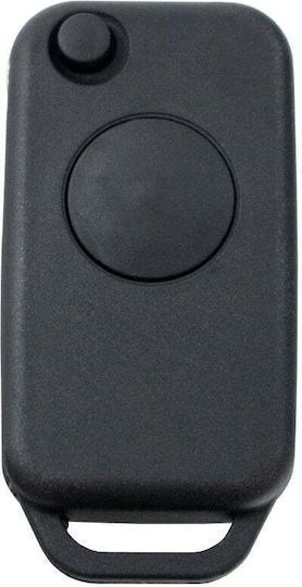 Techstar Car Key Case Compatible Mercedes C E Clk Ml Slk Cl S Class Sprinter Viano Vito 1 Button Hu39