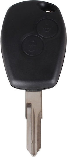 Husă Pentru Chei Auto Compatibilă Renault Clio Megane Modus Espace Laguna Scenic Dacia Logan Duster Sandero 2 Butoane Vac102