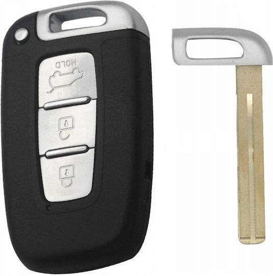 Husă Pentru Chei Auto Techstar Compatibilă Kia Forte Soul Sorento Optima Rio 3 Butoane Toy 40