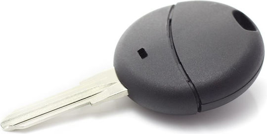 Husă Pentru Chei Auto Techstar Compatibilă Mercedes-Benz Smart 1 Buton Compatibilă Modele 1998–2007 Fortwo Forfour City Coupe Cabrio