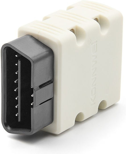 Car Diagnostic Scanning Tool Konnwei Kw902 Mini Elm327 Bluetooth 5.0 Obd2 Compatible Android Windows PC White