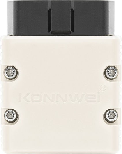 Car Diagnostic Scanning Tool Konnwei Kw902 Mini Elm327 Bluetooth 5.0 Obd2 Compatible Android Windows PC White