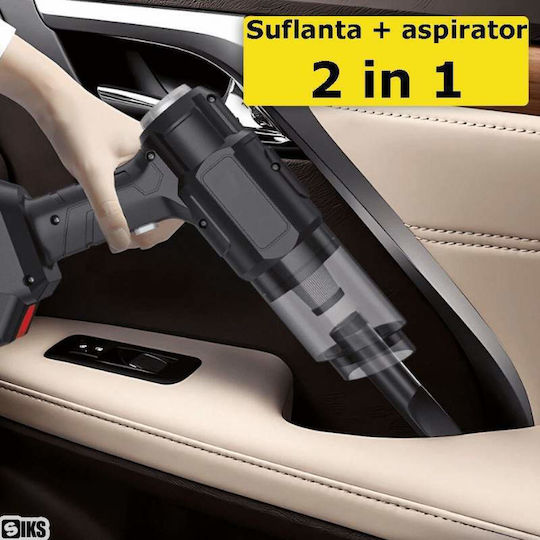 Aspirator de mână pentru mașină Aspirare uscată cu Putere 150W Reîncărcabil 12V