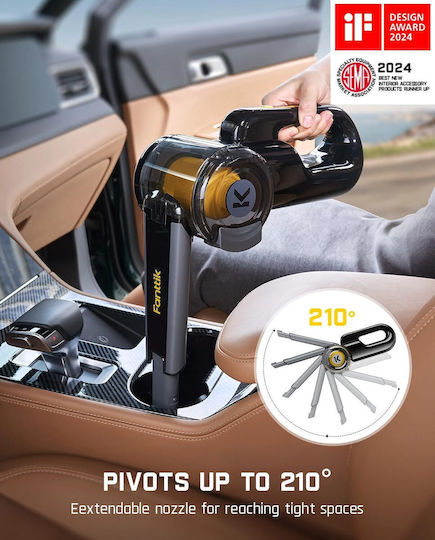 Fanttik Fold V10 Apex Pivot Car Handheld Vacuum Rechargeable 12V 130W