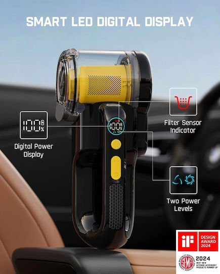 Fanttik Fold V10 Apex Pivot Car Handheld Vacuum Rechargeable 12V 130W