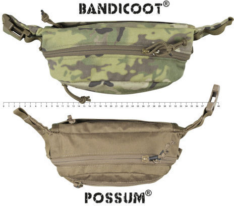Helikon Tex Possum Военна Чантичка за Кръст от Cordura Син 1.5лт