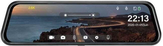 Vision Set Oglinzi cu Camera DVR Auto 1080P cu Ecran 10" & Camera de Marsarier