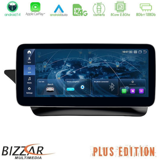 Bizzar Ηχοσύστημα Αυτοκινήτου για Mercedes-Benz B Class 2012-2015 (Bluetooth/USB/AUX/WiFi/GPS/Apple-Carplay/Android-Auto/CD) με Οθόνη Αφής 10.25"