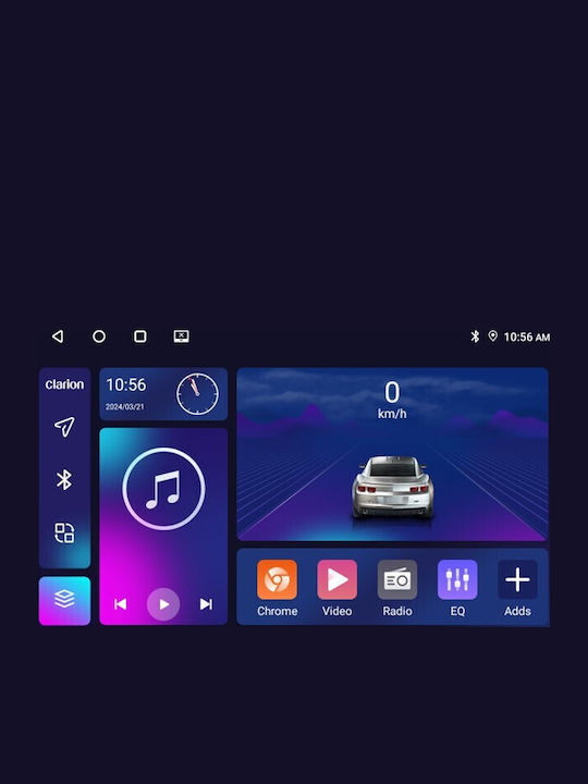 Clarion Автомобилна Аудио Система (Блутут/USB/WiFi/GPS/Apple-Carplay/Android-Auto)
