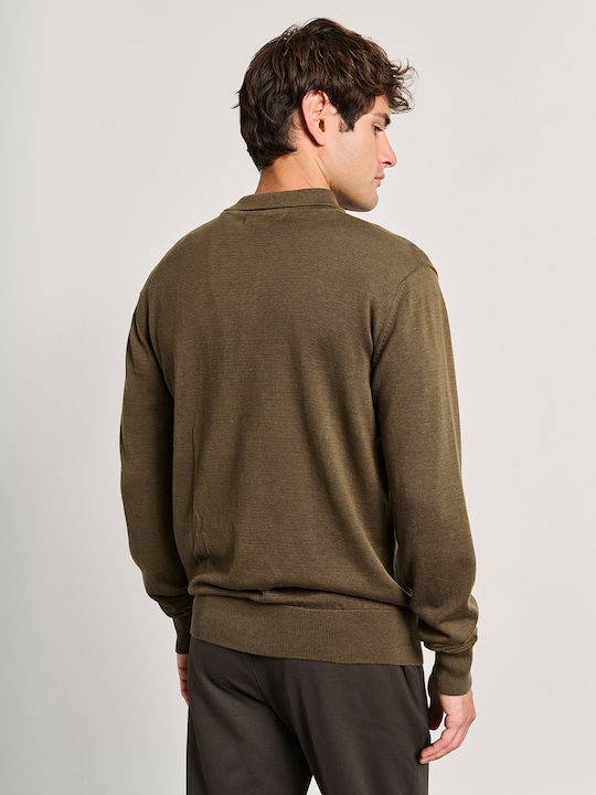 Polo Long Sleeve Blouse Olive 64-210.054.N0005