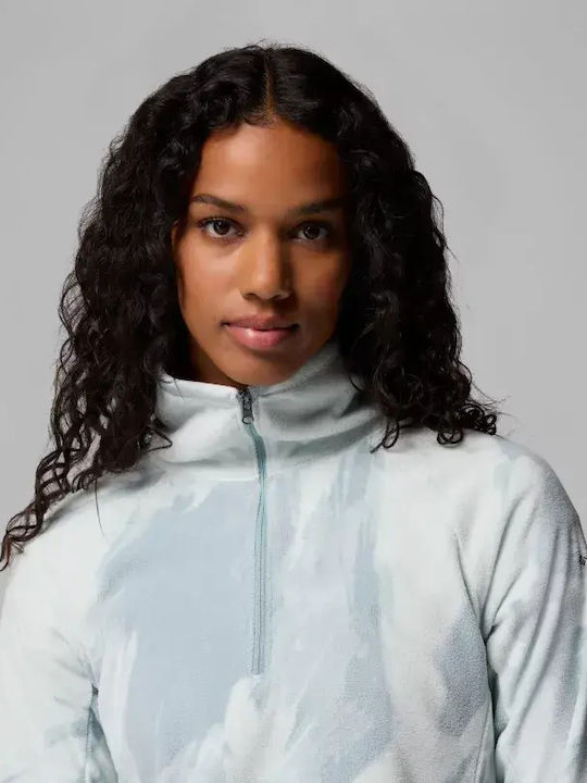 Glacial Iv Bluza Fleece de Damă de Iarnă cu Fermoar Crushed Blue/Snowflight Tonal