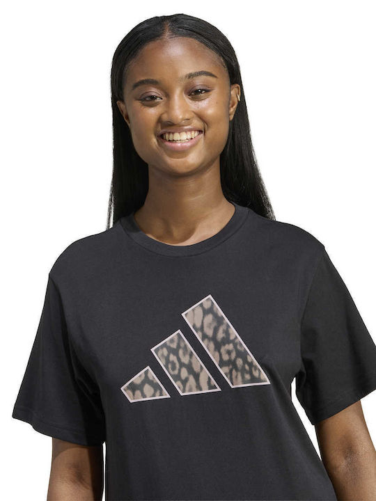 Γυναικείο Αθλητικό T-shirt Μαύρο