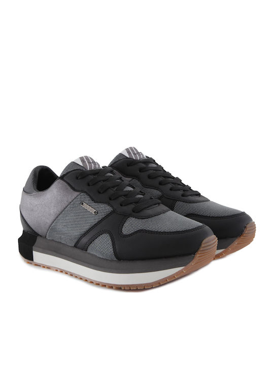 Pepe Jeans Zion Mesh Sneakers Black