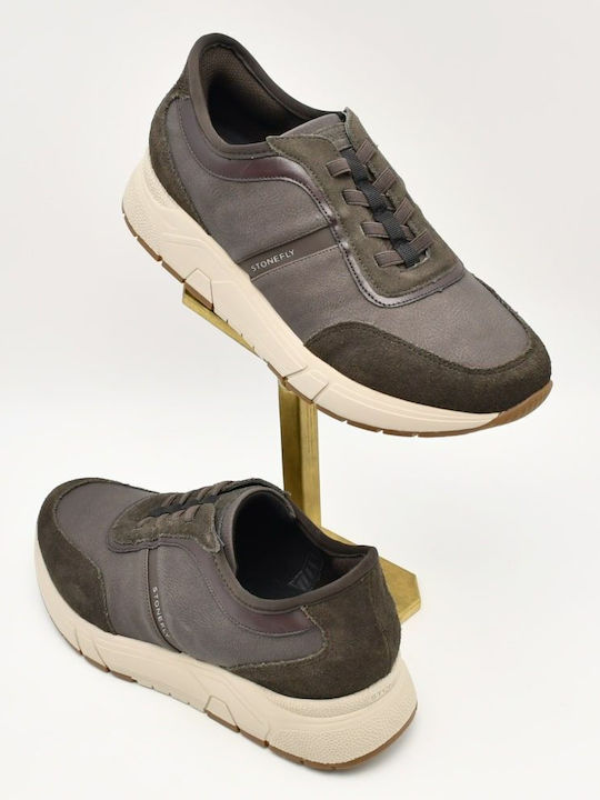Action Ανδρικά Sneakers Καφέ
