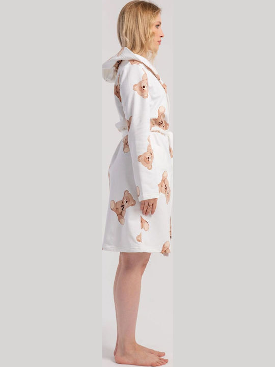 Vienetta Secret Winter Women's Robe White