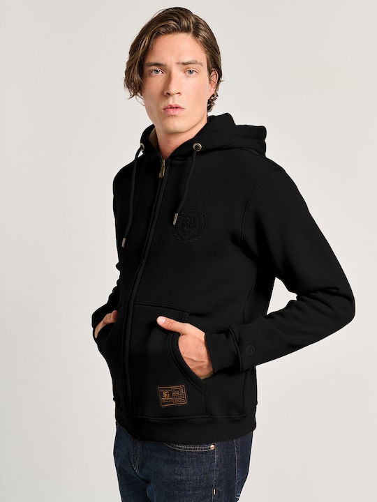 Sweatshirt with Hood Black