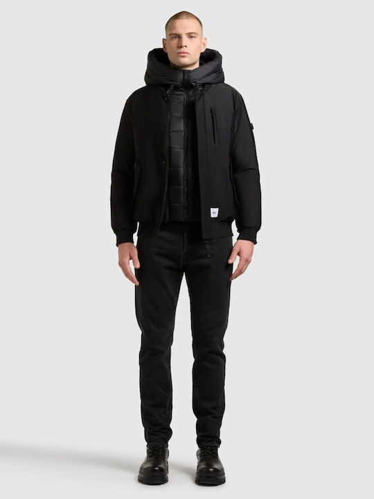 Khujo Jacket Bomber Black