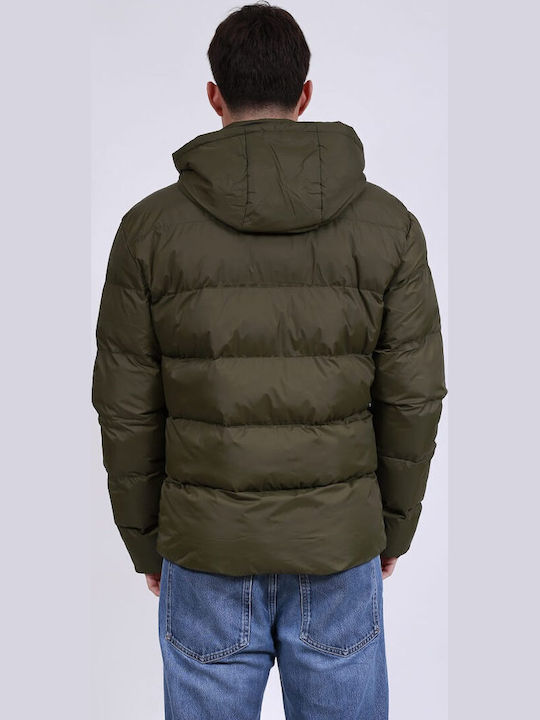 Winter Jacke Olive