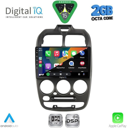 Digital IQ Car Audio System for Hyundai Accent 1999-2004 (Bluetooth/USB/WiFi/GPS/Apple-Carplay/Android-Auto) with Touch Screen 9"