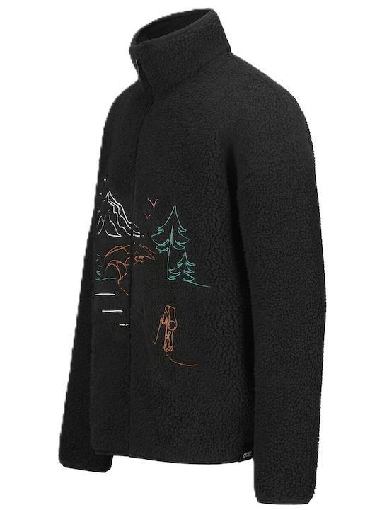 Ανδρική Ζακέτα Fleece Black