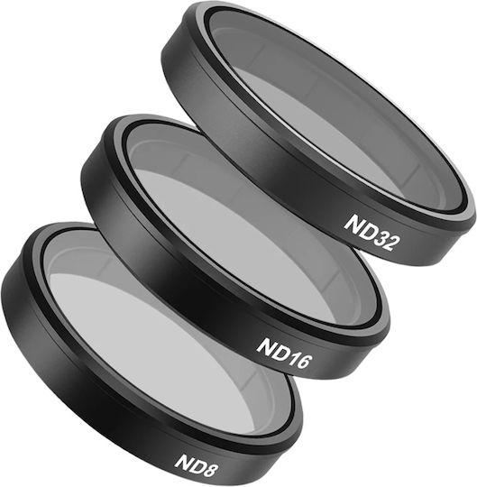 Telesin Cpl Nd Filter Set 8 16 32 Für DJI Action 5 Pro 4 3 S5-flt-06-tdj