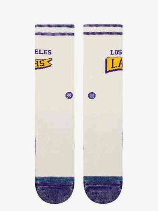 Stance X Nba Lakers Αθλητικές Κάλτσες Μωβ