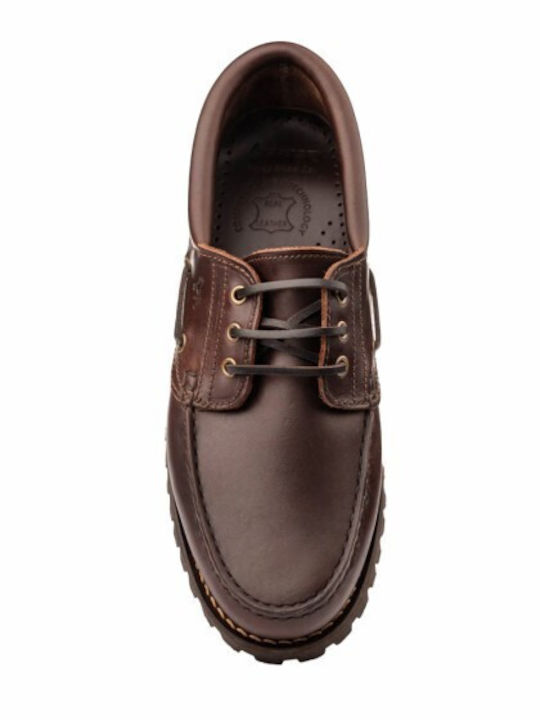 Men's Leather Moccasins Brown