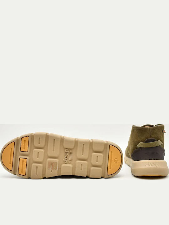 Leder Grün Herrenstiefel
