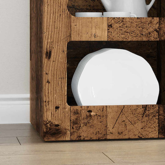 Cabinet Storage Wooden L40xW35xH100.5cm