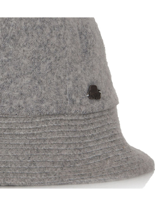 Karfil Frauen Wolle Hut Eimer Gray