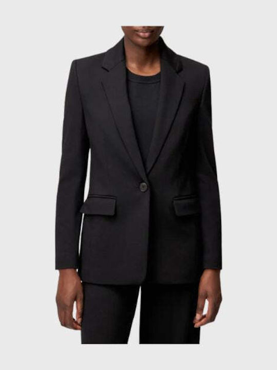 Drykorn Long Women's Blazer Black