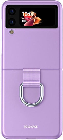 Handyhülle Gkk Ringhalter Samsung Galaxy Z Flip3 5G Lila