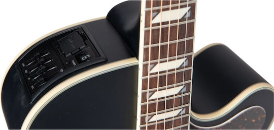 Takamine Acoustic Guitar Cutaway Black Satin / Black