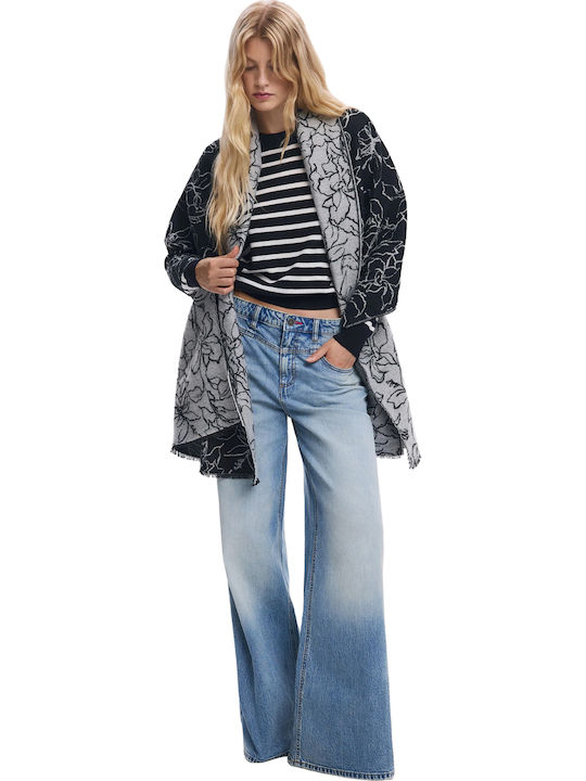 Women's Wool Scarf Black