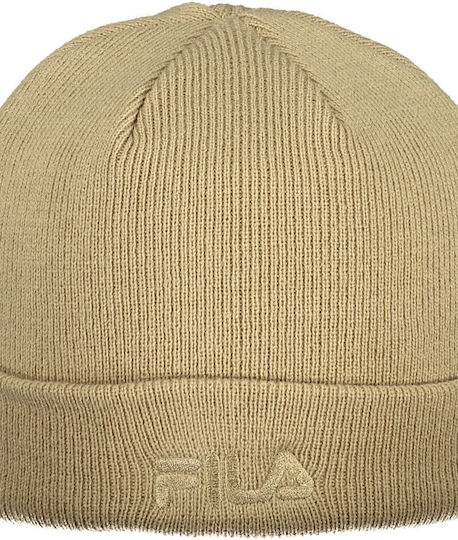 Beanie Ανδρικός Σκούφος Πλεκτός σε Μπεζ χρώμα