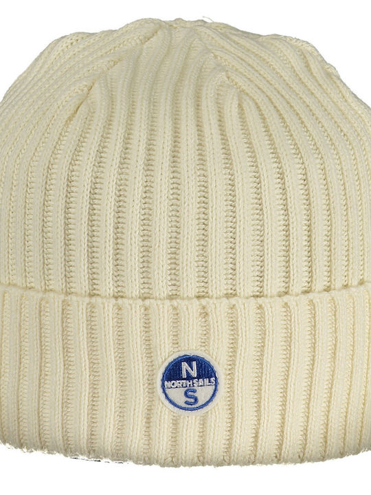 Beanie Männer Beanie Gestrickt in Weiß Farbe