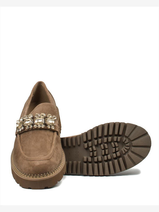Дамски Loafers в Кафяв Цвят