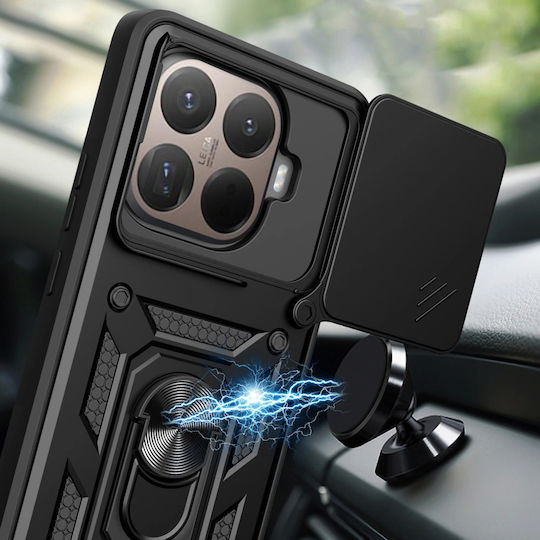 Techsuit Camshield Series Umschlag Rückseite Silikon Blau (Xiaomi 15T Pro)