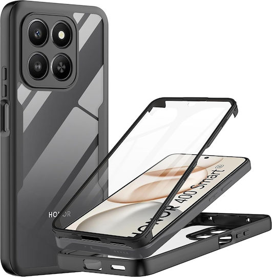 Techsuit ColorVerse 360 Full Cover Silicone Black (Honor 400 Smart 4G / X7d 4G / 400 Smart 5G)