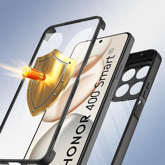 Techsuit ColorVerse 360 Full Cover Silicone Black (Honor 400 Smart 4G / X7d 4G / 400 Smart 5G)