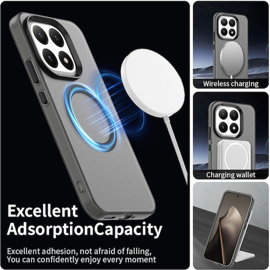 Techsuit Candycase Back Cover Plastic / Silicone Black (Xiaomi 15T)