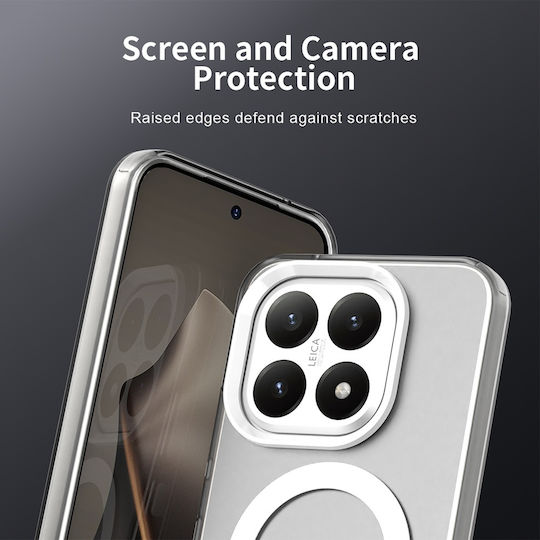 Techsuit Candycase Umschlag Rückseite Kunststoff / Silikon Weiß (Xiaomi 15T)