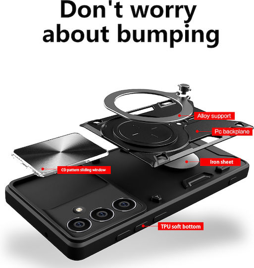 Techsuit Camguard Back Cover Σιλικόνης Μπλε (Honor X5C Plus)