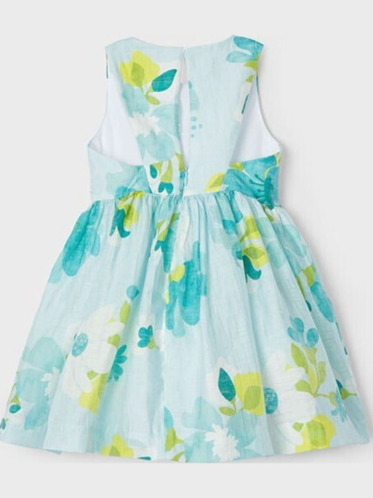 Children's Dress Sleeveless Linen Physical