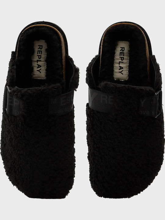 Winter Women's Slippers Black