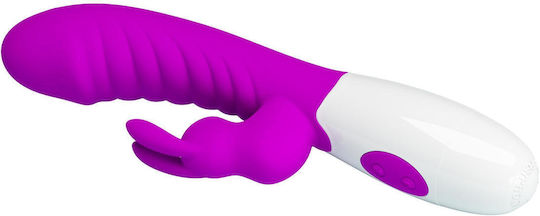 Δονητής Rabbit 21cm Μωβ