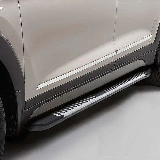 Plăci Laterale Pl 203 Cm 2 Bucăți din Aluminiu Fără Baze Universal Omtec Automotiv