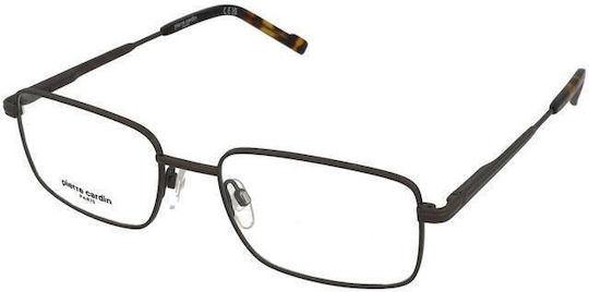 Pierre Cardin Мъжки Метален Рамка за Очила Сребрист P.C. 6900 SVK